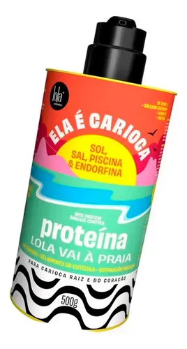 Lola Ela É Carioca Proteína Pelo Dañado Protector Térmico 3c