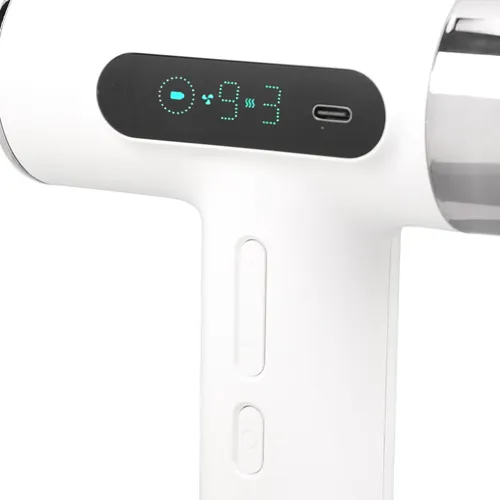 Secador De Pelo Inalámbrico 300w 100.000 Rpm Usb Recargable