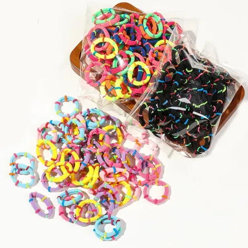600 Accesorios For Mujer, Ligas For El Cabello Niña