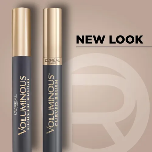 Máscara Voluminosa L’oreal Paris, Negro Y Marrón, 0.26 Onzas