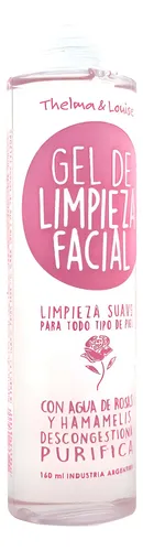 Gel De Limpieza Facial Con Agua De Rosas Thelma Y Louise