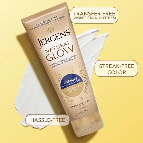 Set Jergens Natural Glow Autobronceador Facial Y Corporal