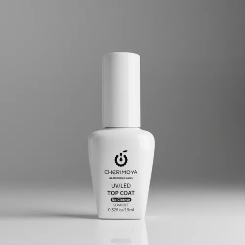 Top Coat Gel Uv Led Brillante Secado Rápido Finalizador Uñas