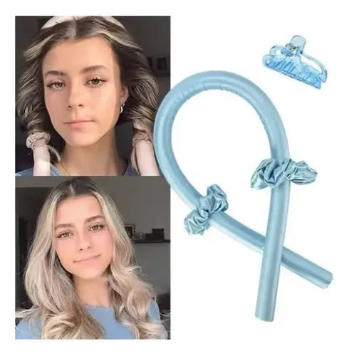 Modelador Buclera De Pelo Sin Calor Antifrizz Onduladora