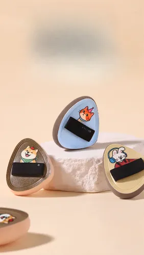 Bonita Esponja De Maquillaje Con Forma De Pulgar, De Doble U