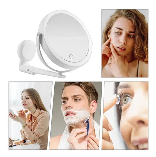 Tendencia Espejo De Maquillaje Con Luz Y Aumento ..