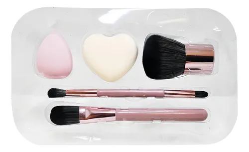Set De Maquillaje Black X 5 Accesorios Jessamy