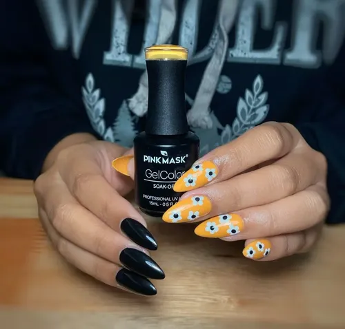 Tips Soft Gel Press On Paris Night Caja X500 Uñas Postizas
