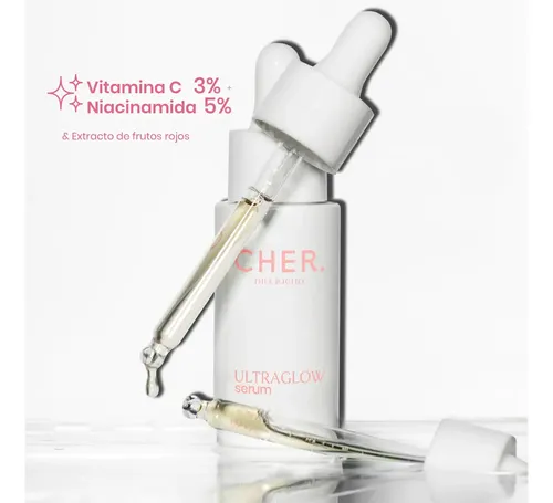 Sérum Cher Ultraglow Vitamina C + Niacinamida X 30 Ml