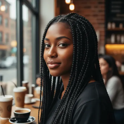 Extensiones Pelo Kanekalon Negro Termico Trenzas Africanas 1
