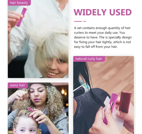 Rodillos De Pelo De Estilo Americano, Herramientas Para Riza