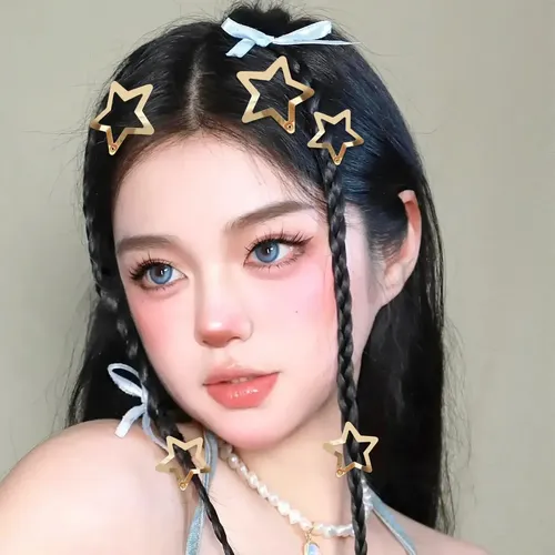 60 Broches Pasador Estrella Para El Cabello Pinzas De Pelo