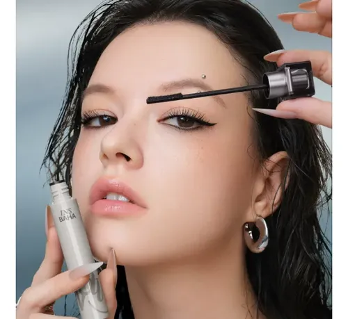 Rímel Ondulado Insbaha, Maquillaje 12h Duradero