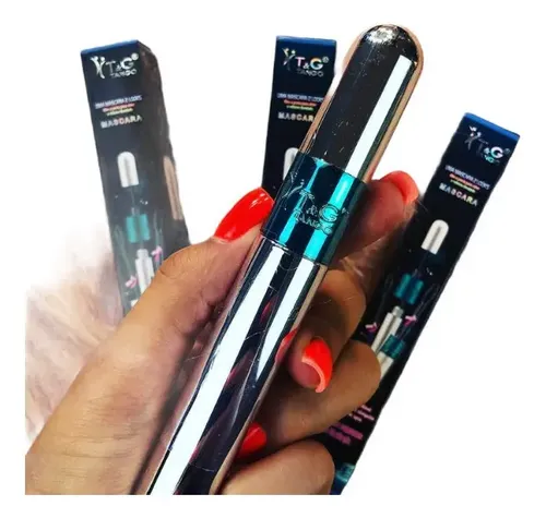 Máscara Pestañas Rimel Tango 4d Brasil Rekabeauty Color Negro
