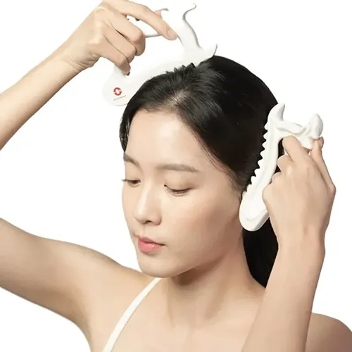 Masajeador Facial De Cerámica Gua Sha Board Para Raspar La P