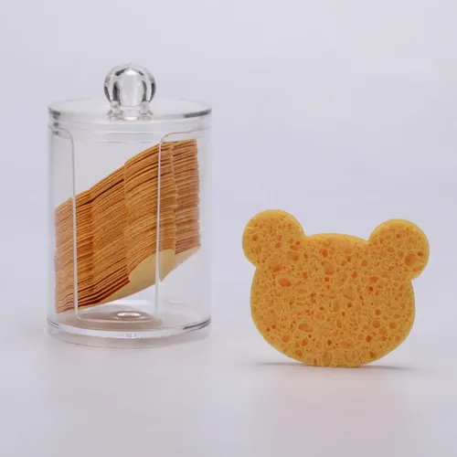 Esponjas De Maquillaje En Forma De Corazón Y Oso