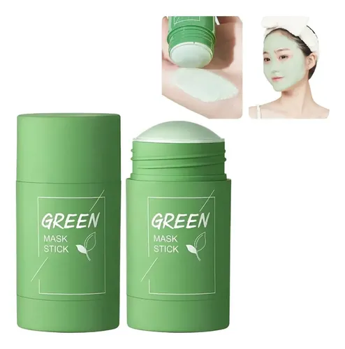 Mascarilla Stick Barra Arcilla Té Verde Para Puntos ~~..