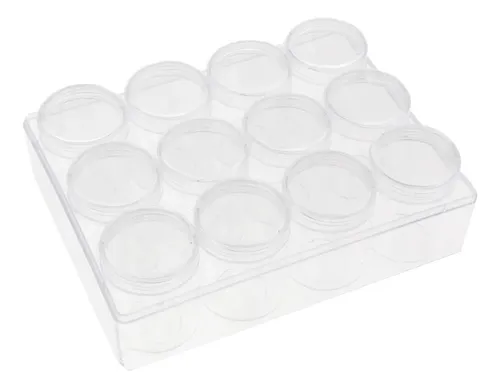 12pcs / 24pcs Recipientes En Cremas Botella De Claro