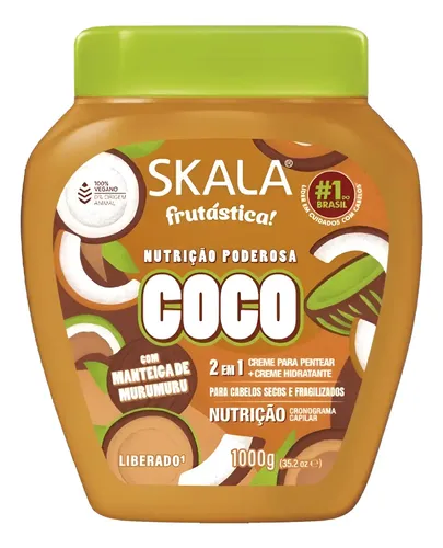 Mascara Capilar Skala Coco Linea Frutastica X1000g