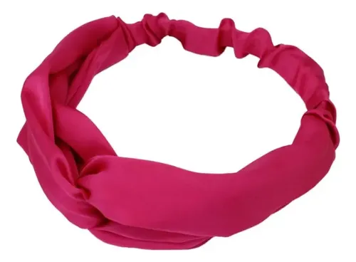 Vincha Turbante Lisa Accesorio P/ El Cabello Tendencia Moda