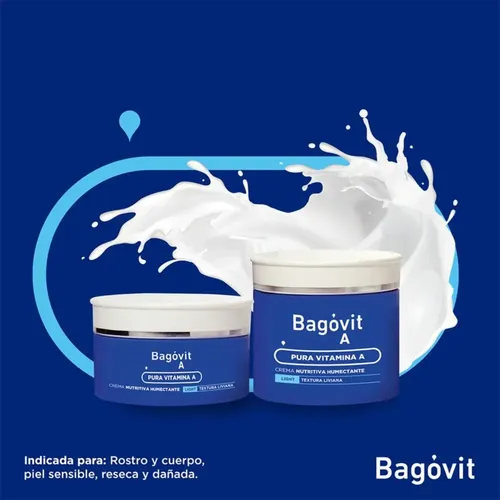 Bagóvit A Light Crema Nutritiva Humectante Fórmula Liviana