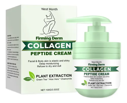 Crema De Colágeno West Month Para Piel Firme