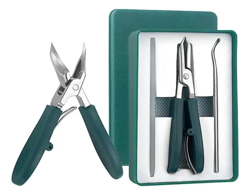 Set 3 Cortaúñas Y Herramientas Para Manicura Profesional
