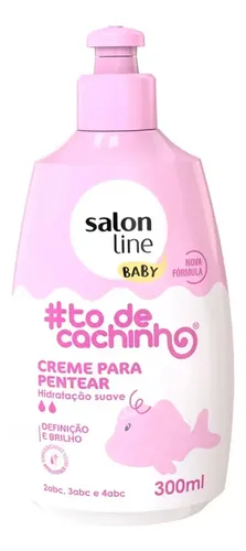 Salon Line To De Cachinho Baby Crema De Peinar Brillo 300ml