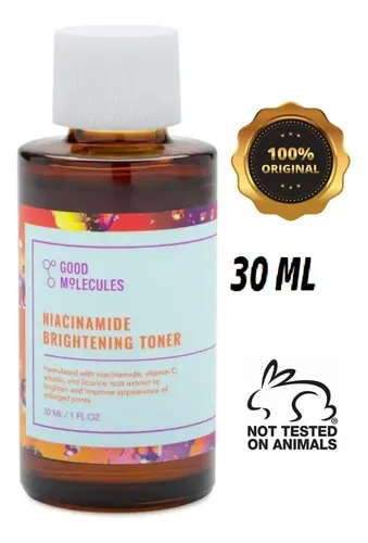 Tónico Niacinamide Good Molecules 30ml Piel Brillante y Uniforme