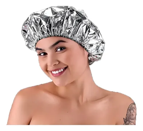 Gorro Metalizado Otamen Para Tratamientos Capilares No Eléctrico