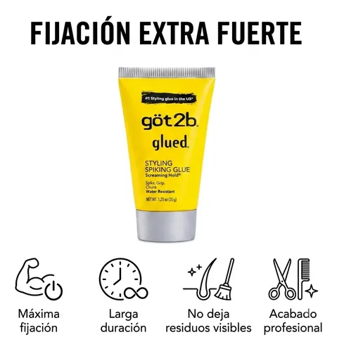 Gel Got2b Fijador Pelo Cejas Schwarzkopf Glued Pack X2