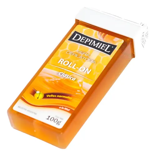 Depimiel Cera Depilatoria Roll On Descartable De Miel 100g