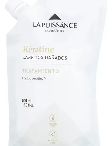 La Puissance Keratina Acondicionador Doypack Refil 500ml