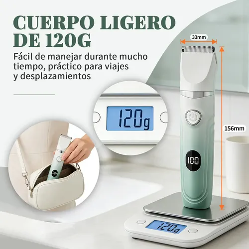 Depiladora Eléctrica 3 En 1