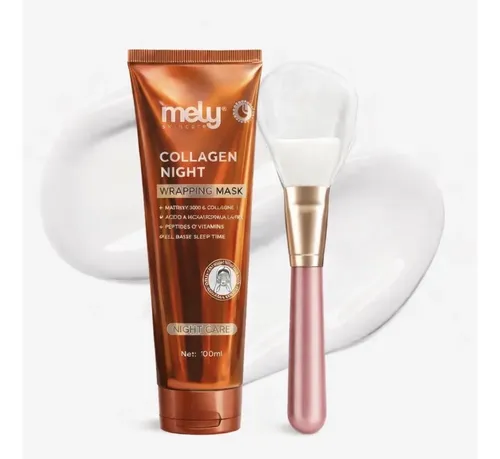 Kit 5 Mascarilla Colágeno+velo Facial Hidrata Peel Of+pincel