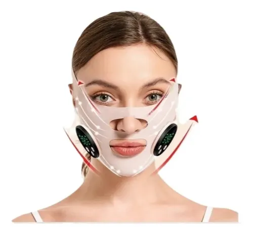 Máscara Ems Lifting Facial V Firmeza Masaje
