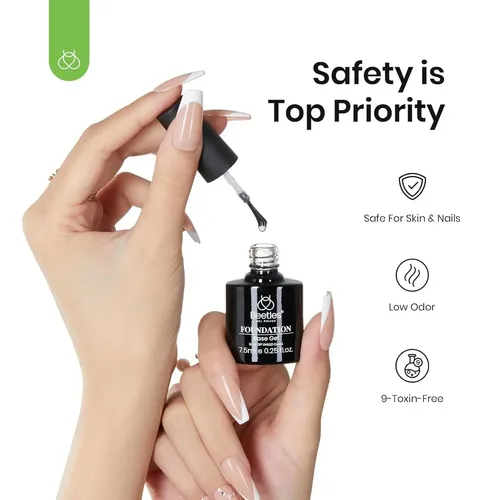 Set Gel Constructor Y Top Coat Beetles 3pcs 7.5ml Uñas