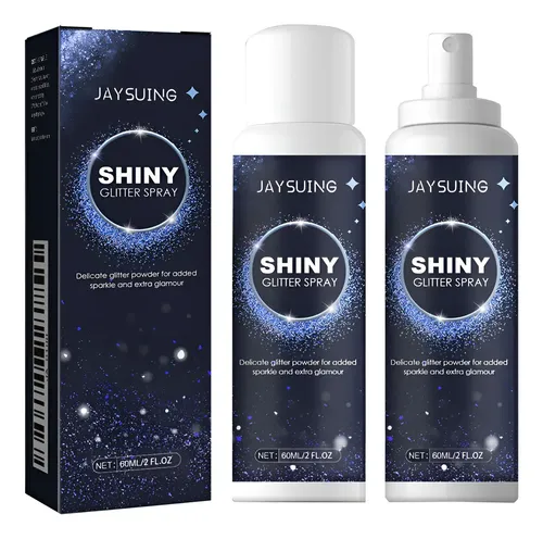 Iluminador En Aerosol Con Purpurina Jaysuing Shimmer Para Ca
