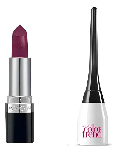 Sangria Ultra Creamy Cremoso Y Delineador Liquido Negro Mate