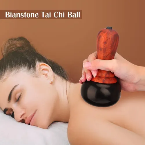 Masajeador Eléctrico Gua Sha De Piedra Natural Pastsky Hot S