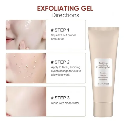 Gel Purificador Y Exfoliante Suave For El Rostro – Deep