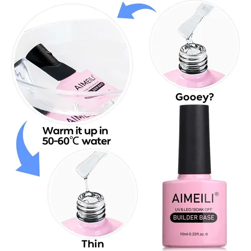 Gel De Uñas Aimeili Base De Construcción/set6-36 6x10ml
