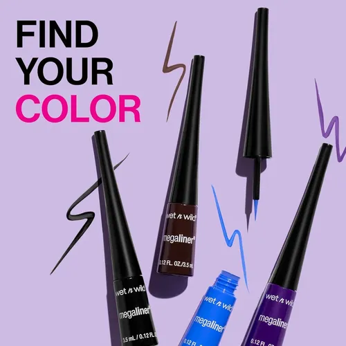 Delineador Líquido Megaliner Wet N Wild Voltage Blue