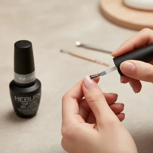 Heburn Top Y Base Uñas Semipermanente Uv/led