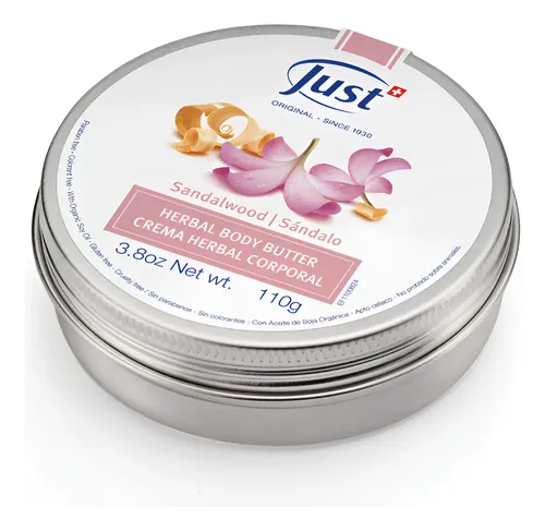 Crema Herbal Corporal Body Butter Sándalo 110gr Humectante