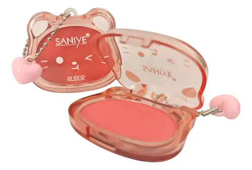Rubor En Polvo Cute Cat  Saniye  Maquillaje Profesional