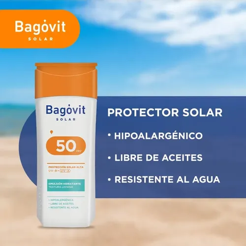 Bagovit Protector Solar Fps 50 Emulsión Corporal 200ml