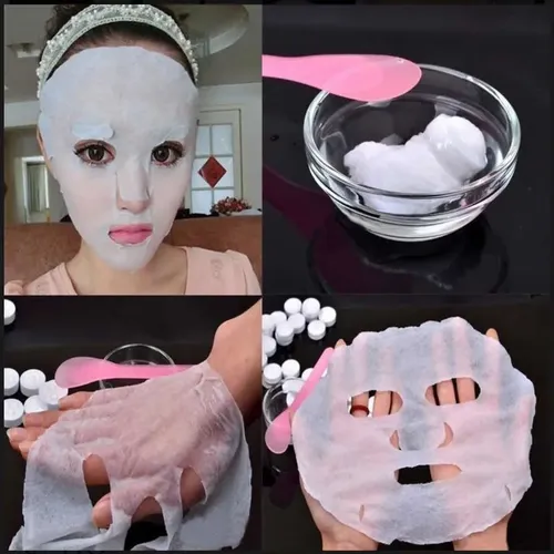 Mascara O Mascarilla Comprimida Facial Pastilla Cápsula X30