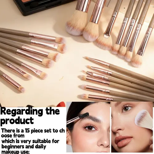 Set 40 Brochas Y Esponjas De Maquillaje Profesional