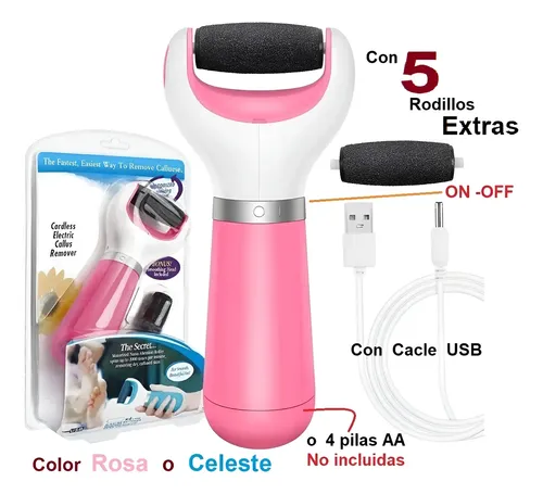 Exfoliante Pédico Pulidor Pies Saca Durezas C/5 Repues. Rod.